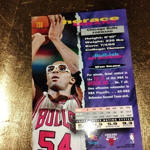 1993_94 Topps Stadium Club Horace Grant 1st Day Issue